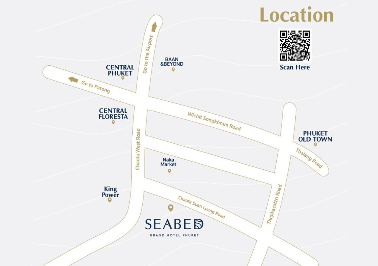 Seabed Grand Hotel Phuket - Sha Extra Plus Exterior photo Location of Seabees